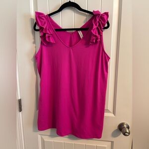 Zenana Outfitters Fuchsia Blouse